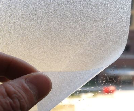 合肥玻璃门外面粘广告用什么材料好？